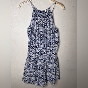 Joie Navy and White Printed jumper